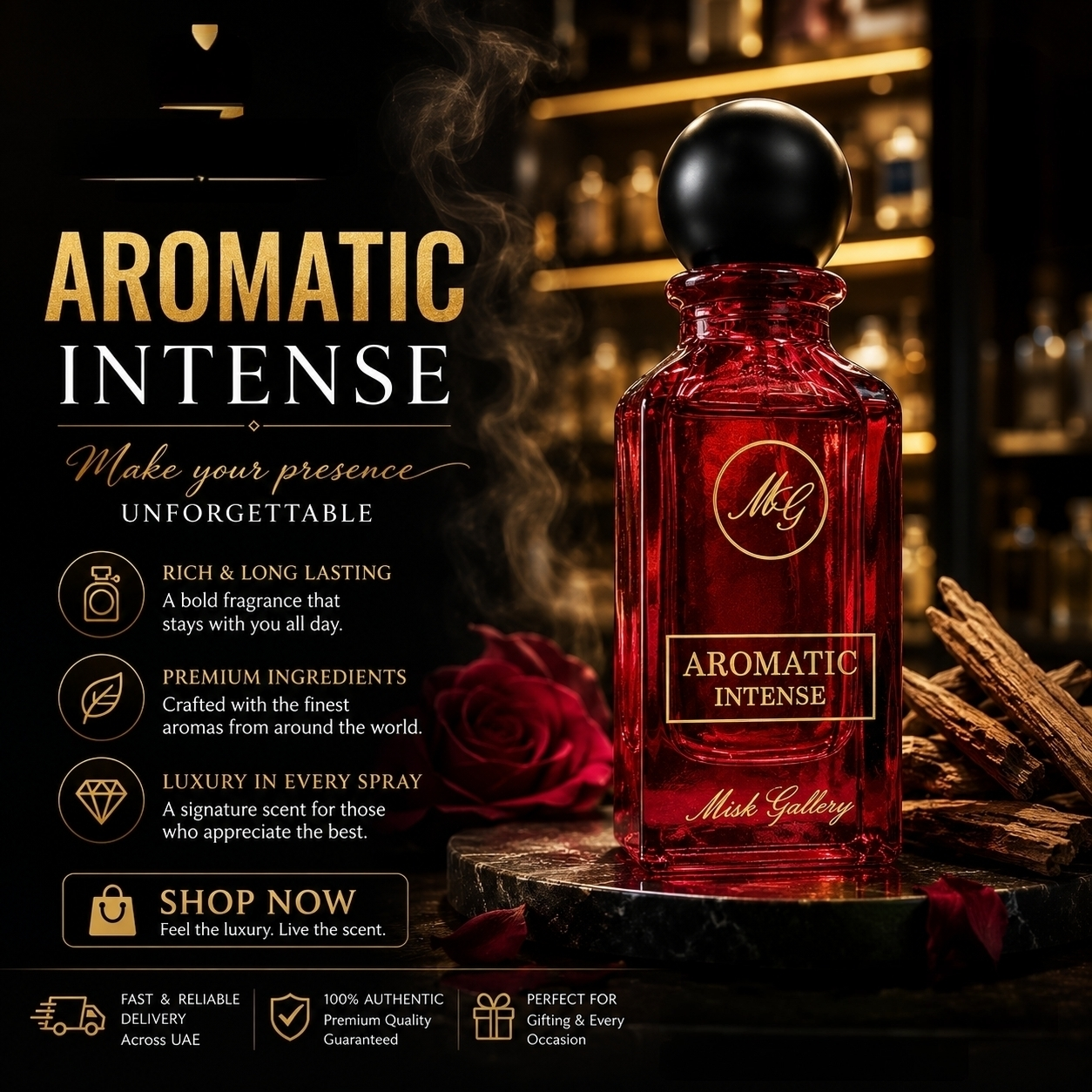 Aromatic Intense - MG Eau De Parfum 50ml